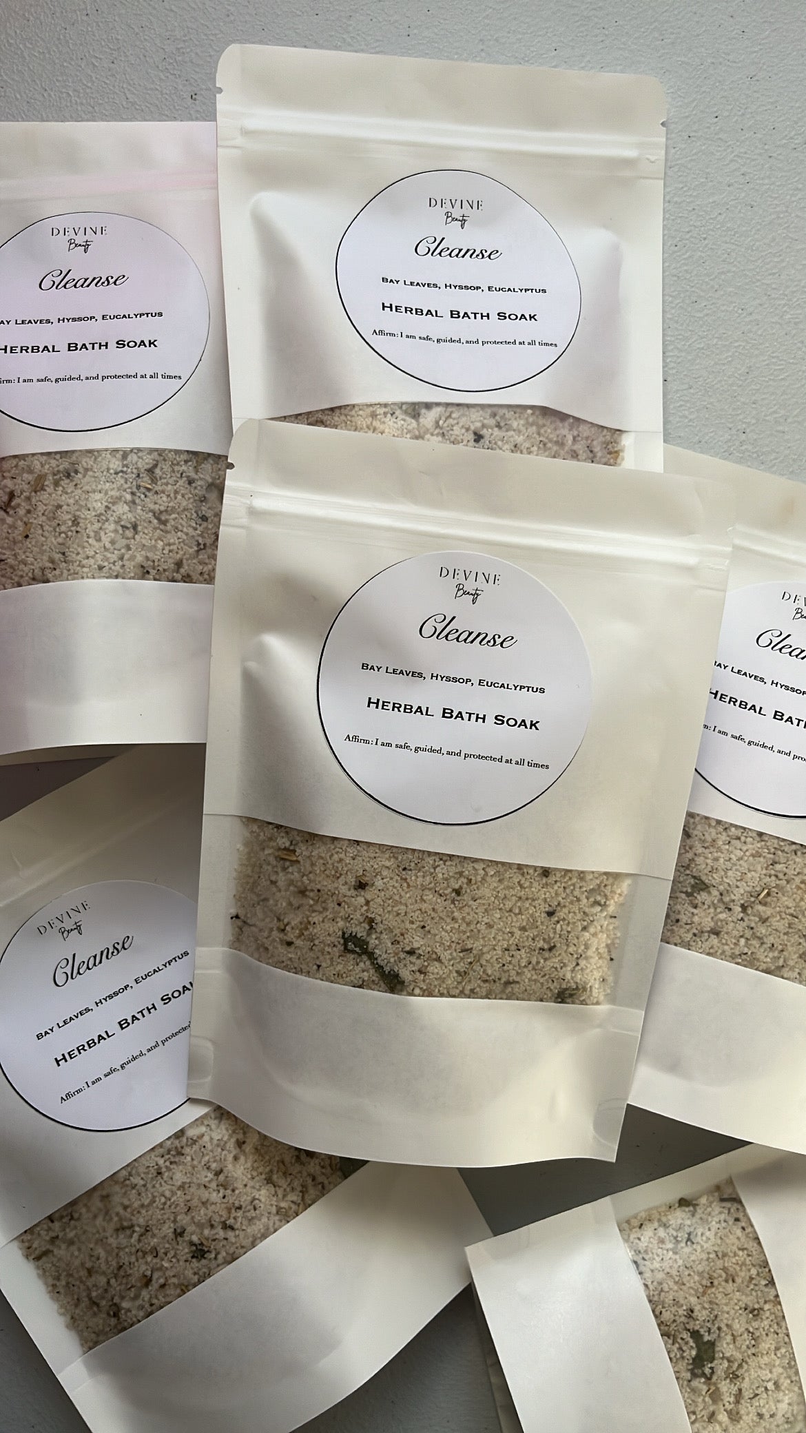 cleanse herbal bath soak