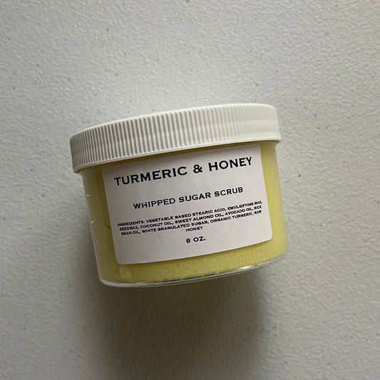 turmeric & honey scrub