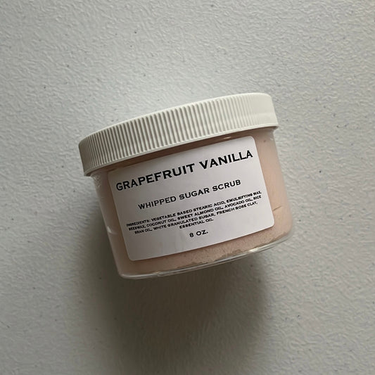 grapefruit vanilla scrub